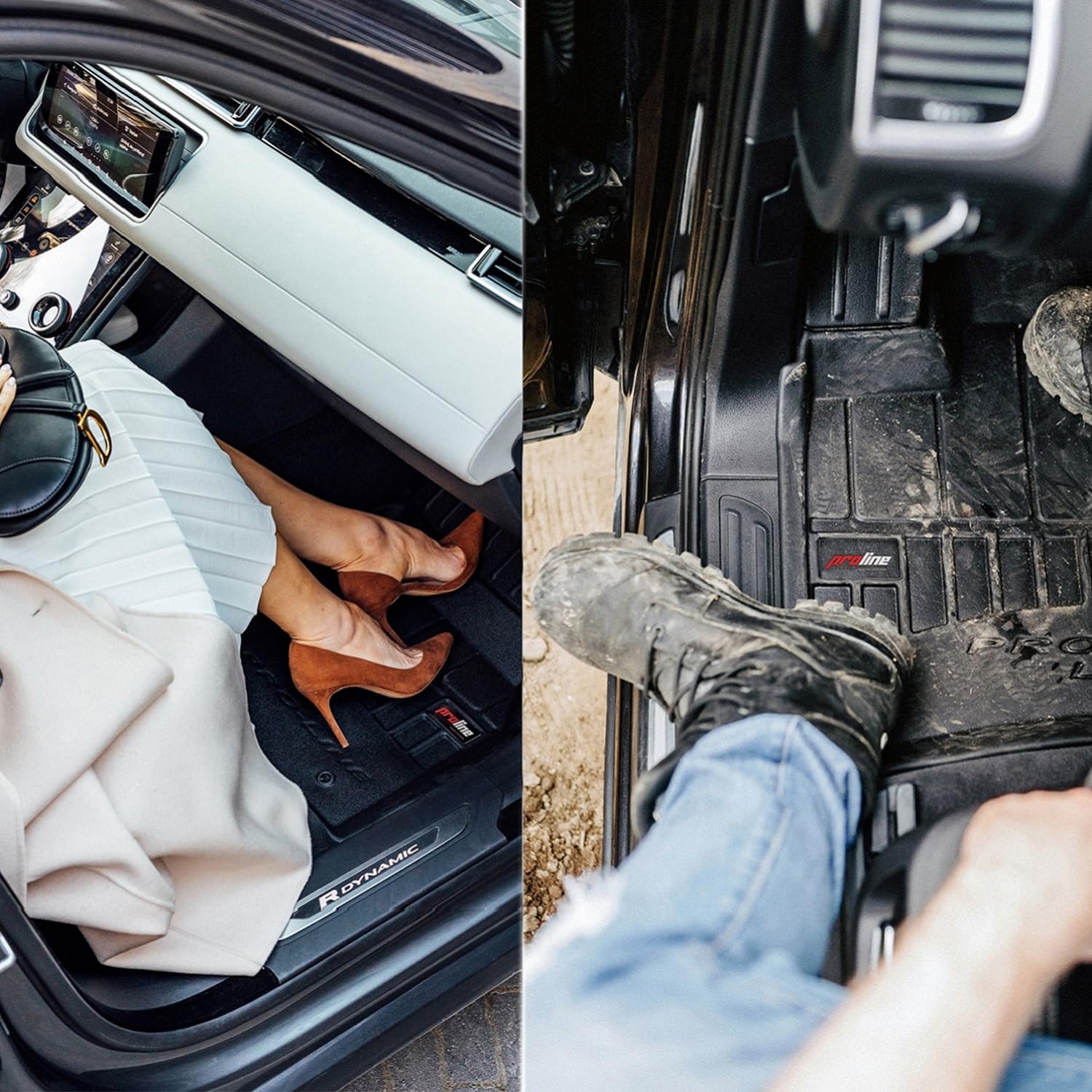 FROGUM ProLine 3D Esclusivi Tappetini auto in gomma su misura per Toyota Aygo X dal 22 I I bordi più alti