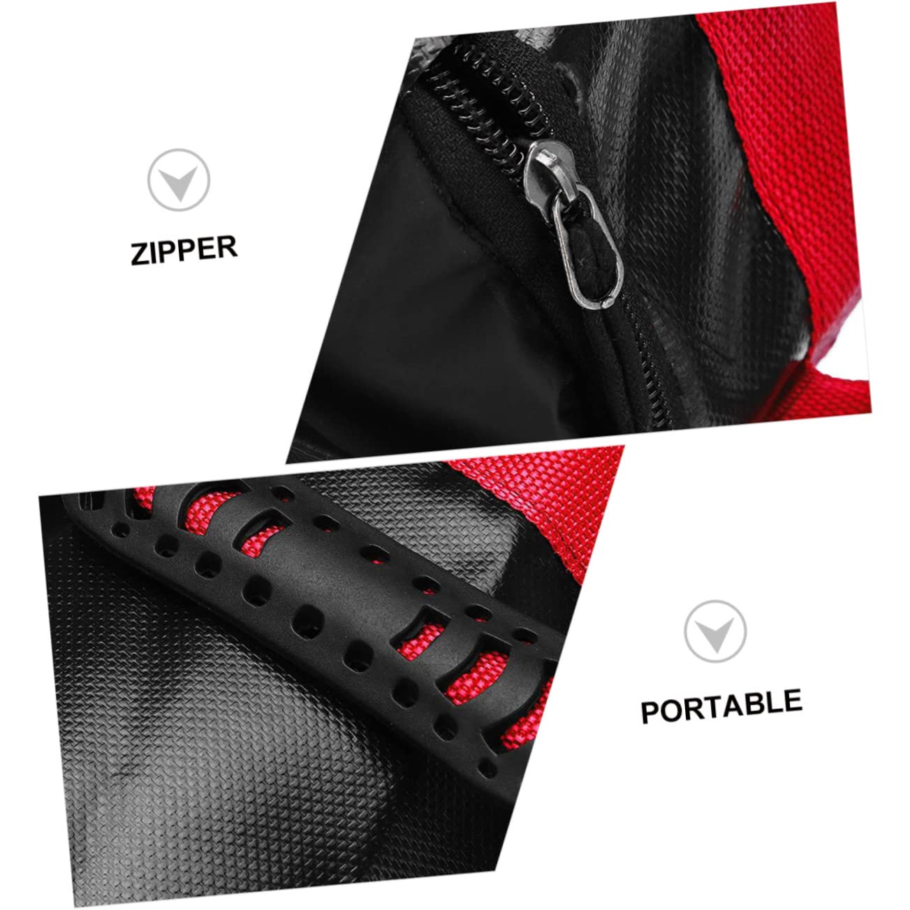 BRIGHTFUFU Sandbag for Weight Training Workout Power Bag Handles Fitness Bag for Muscle Training Exercise Sand