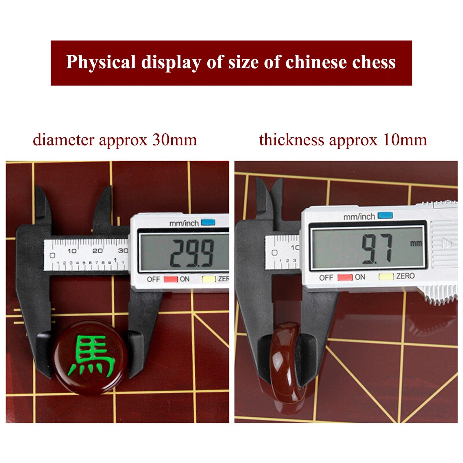 Juego de ajedrez Chino magnético con Tablero de ajedrez Plegable y Piezas de Juego de melamina Juego de Mesa de Viaje Xiangqi Juegos de Estrategia educativos Tradicionales