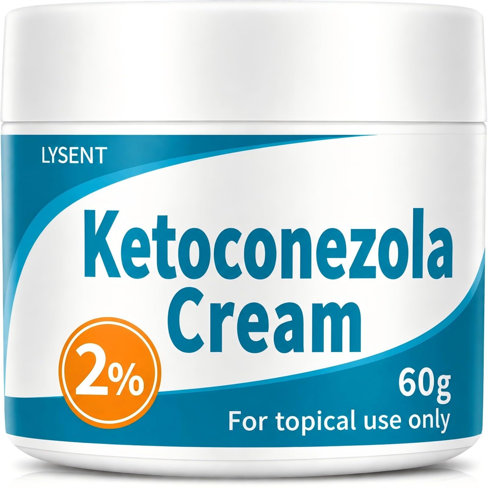 KetoconezoIa Cream 2%, for Foot, Face, Chest & Back, Non-Irritating, 1 oz