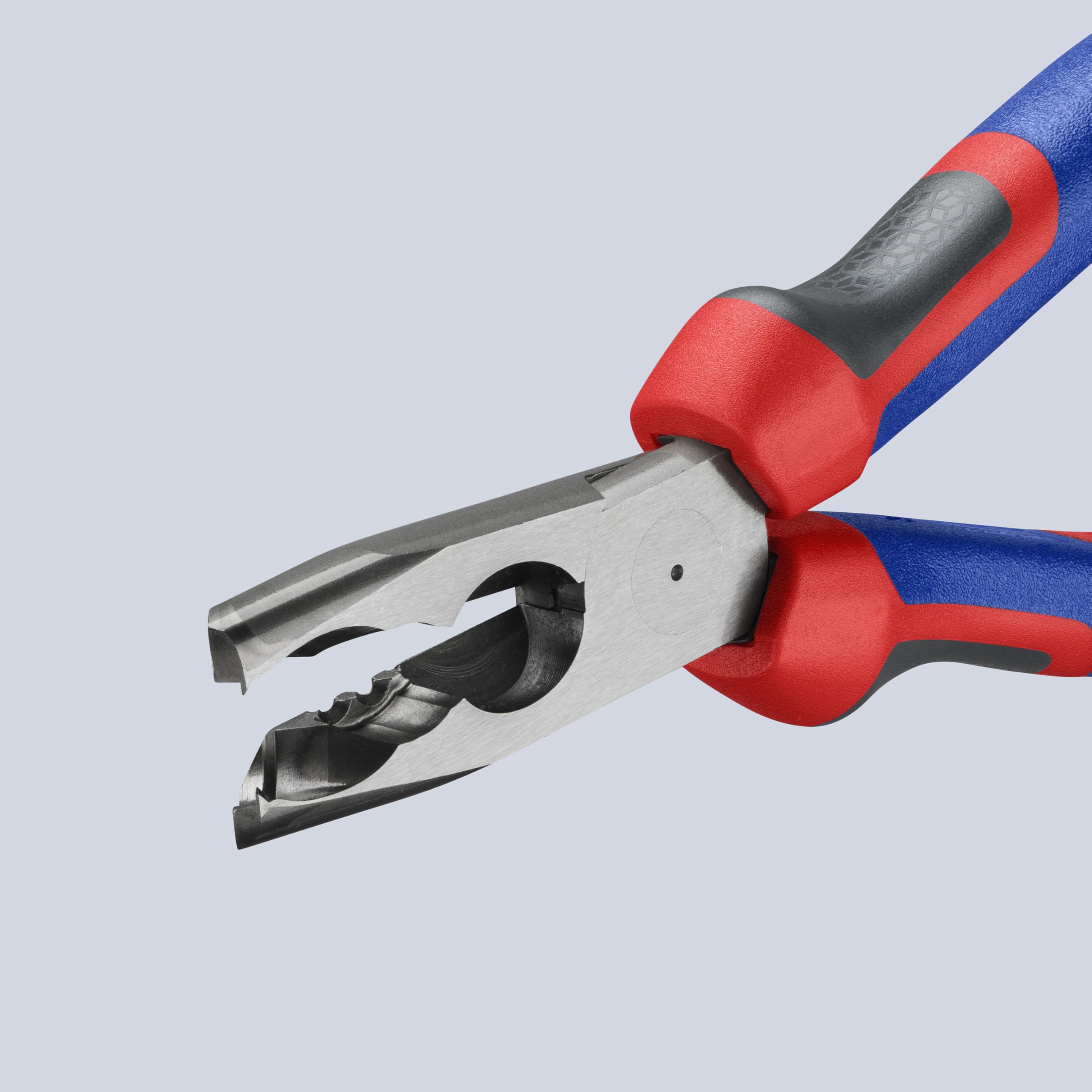KNIPEX Pelacables multifuncional con mangos confort 165 mm, 13 42 165