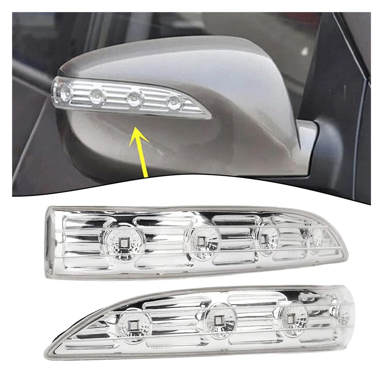 Indicatori Retrovisori Per Hyundai Per Tucson Per IX35 2010-2015 1 Pz Auto Anteriore Sinistro/Lato Destro LED Specchietto Retrovisore Disabilita Luce Di Segnale Freccia Retrovisore