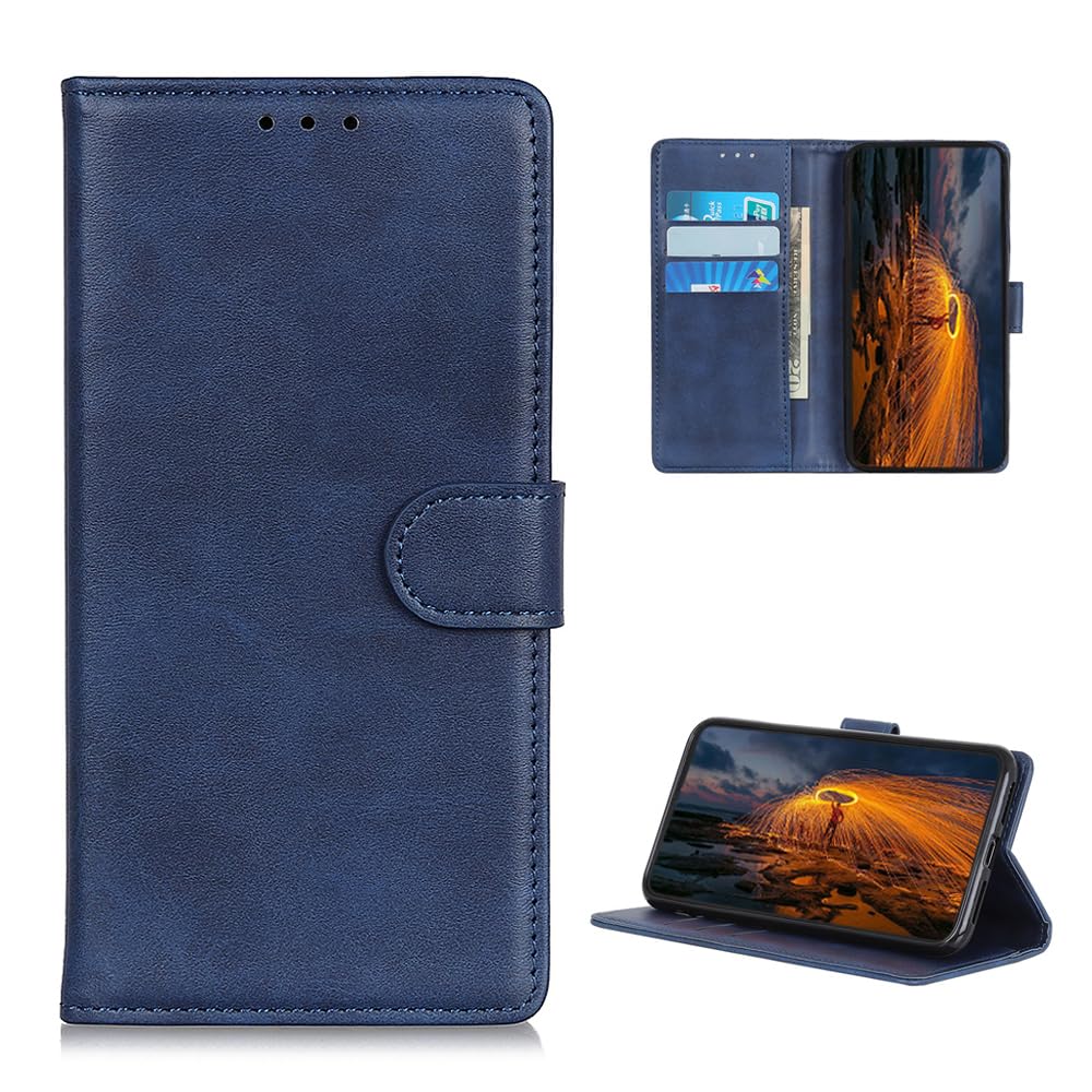 OKZone Cover per OPPO A58 4G,Custodia a Libro in Pelle Protettiva Folio Portafoglio con Chiusura Magnetica e Slot per Carte Wallet Case Flip Cover(Verde