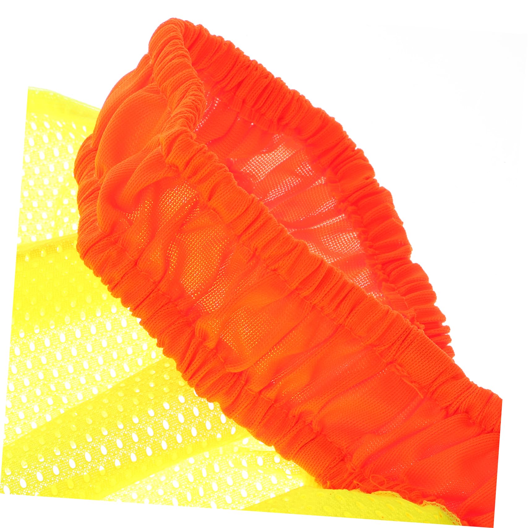Uonlytech 12pezzi Cappellino Riflettente Rete Traspirante Per Casco Con Visiera Alta Visibilità Protezione Solare Per Uomini e Donne All Aperto Fluorescente