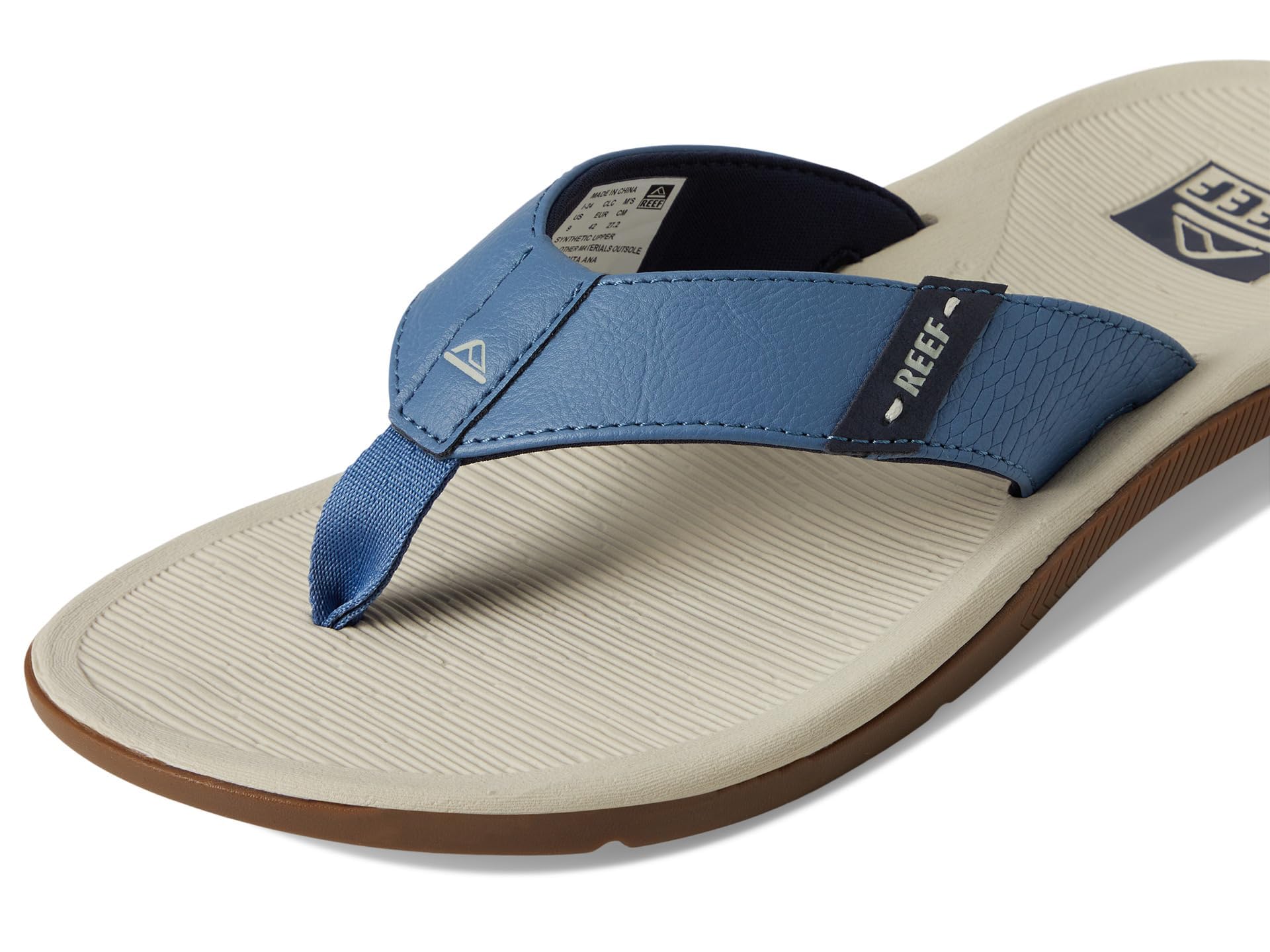 Reef Santa Ana Infradito da uomo, supporto per l'arco, impermeabili, suola che non lascia segni, 42 EU