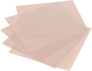 Non-Stick Reusable Toaster Bags, Heat-Resistant PTFE Coated Microwave Oven Grill Bags 22 x 20 x 1 cm for Sandwiches Panini Pizza Slices Chicken Nuggets Vegetables
