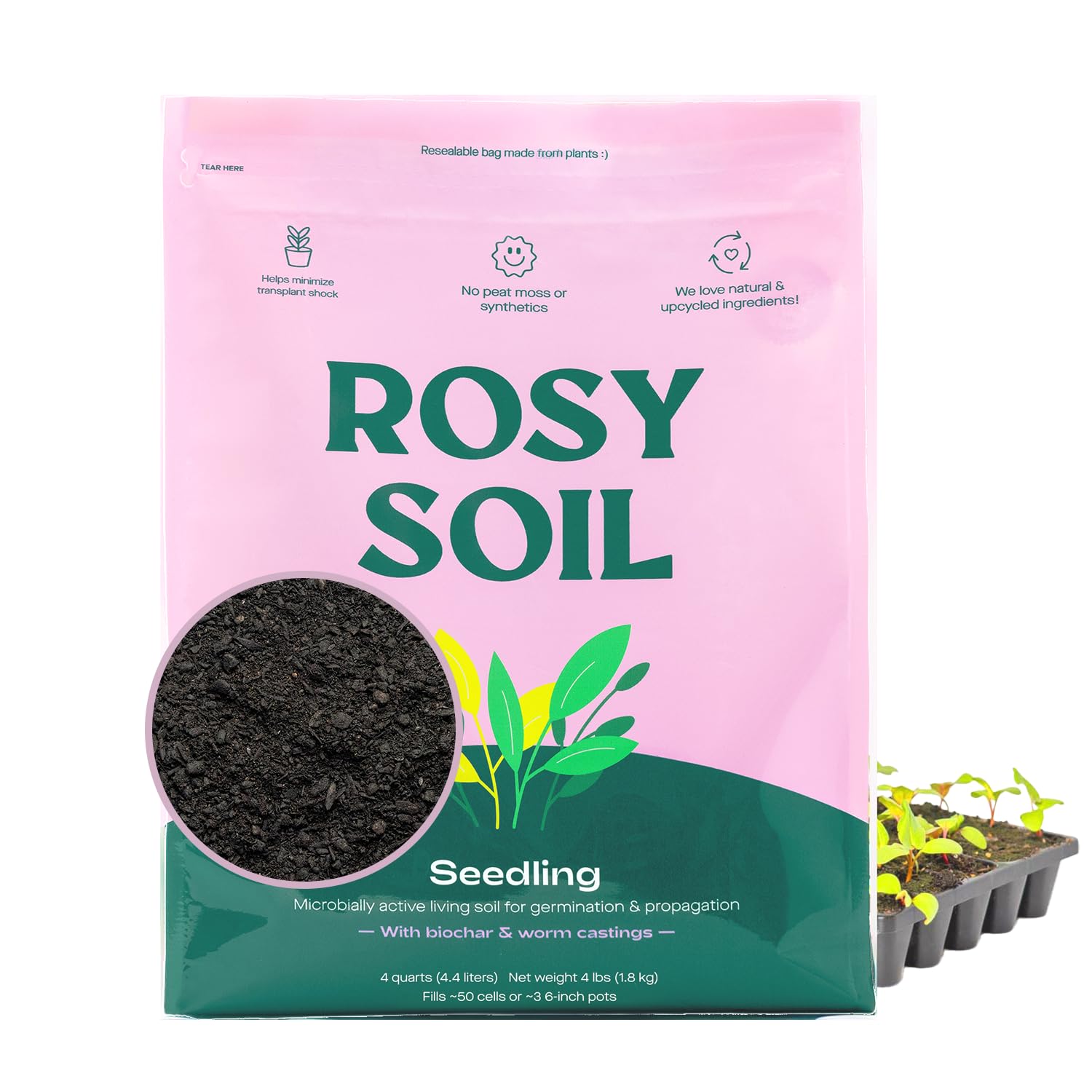Rosy Soil Seed Starter Mix