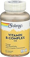 Vista 1 de Solaray - Complejo B, 100 mg, 100 cápsulas