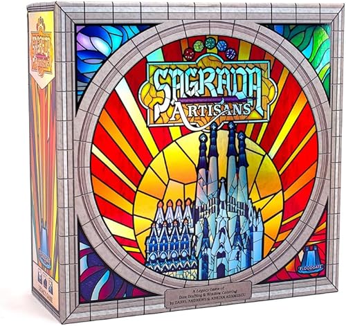 Miniatura 1 de Sagrada Artisans - Un juego de estrategia basado en el galardonado juego de mesa, Sagrada!  Juego de mesa familiar para niños y adultos  A partir de