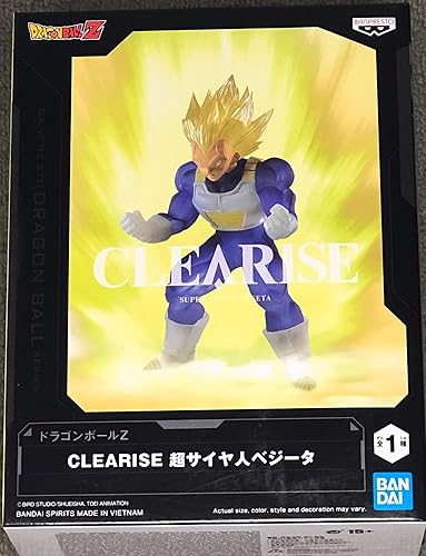 BanPresto - Dragon Ball Z - Clearise - Estatua de Vegeta Super Saiyan
