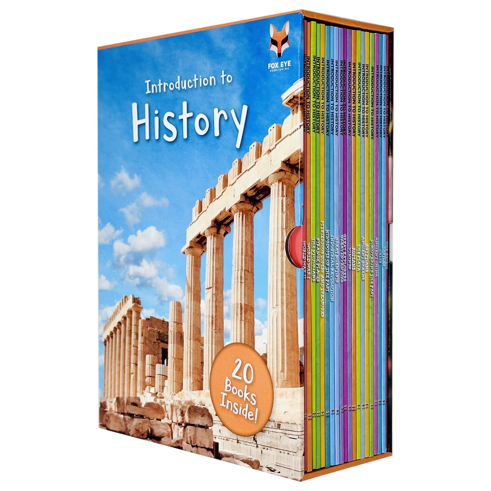 Introduction to History 20 Books Collection Box Set (The Aztecs, Castles, Celts, Ancient China, Discovering the Past, Egyptians, Ancient Greeks, The