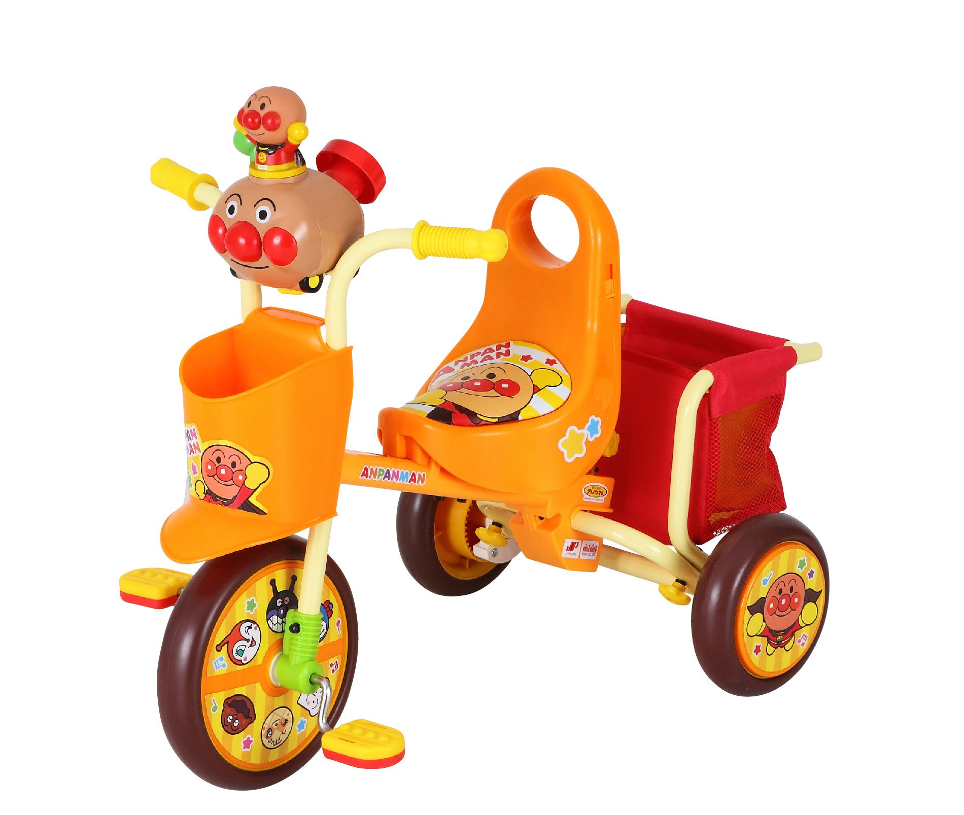 Tricycles Exciting Anpanman Please. Pieces II Orange