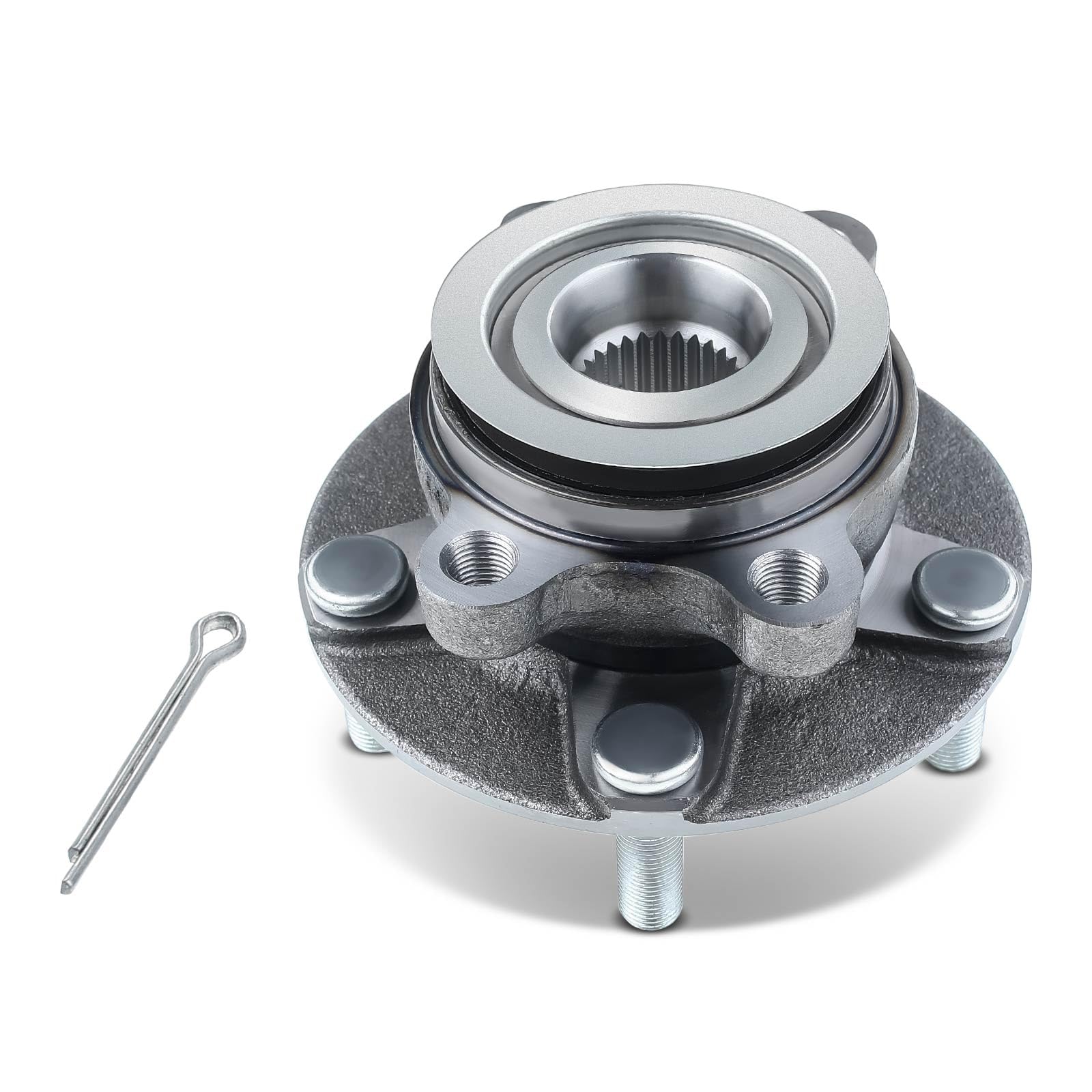 Frankberg 1x Kit de rodamientos de ruedas Eje delantero Compatible con Juke F15 1.5L-1.6L SUV 2010-2021 X-Trail T31 2.0L 2.5L SUV 2007-2013 Koleos I HY 2.0L 2.5L SUV 2008-2021 Sustituir# 402022560R