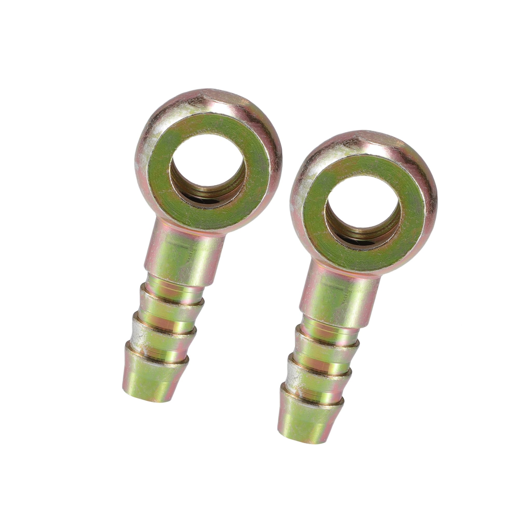 Aazon.co: A ABSOPRO Universal Banjo Bolt 8 OD Banjo Bolt Hose Barb - View #2