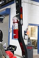 Vista 4 de Amerex Extintor químico seco B417T de 2.5 libras ABC con soporte de pared