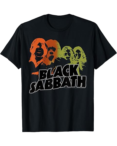 Black Sabbath Band Sketch T-Shirt
