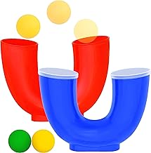 Loop Toy Ball Game - Skill Games with 2 Juggling Balls - Hand Eye Coordination Training Games for Teen Boys & Girls - Indoor Play Sports Games, Outdoorsy Gifts for Active Kids, Fun for Teens