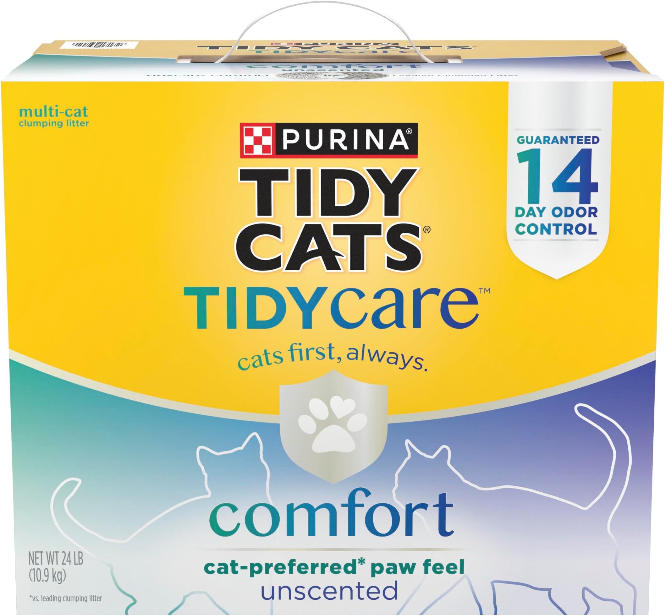 Tidy Cats Purina Lightweight Free & Clean with Ammonia