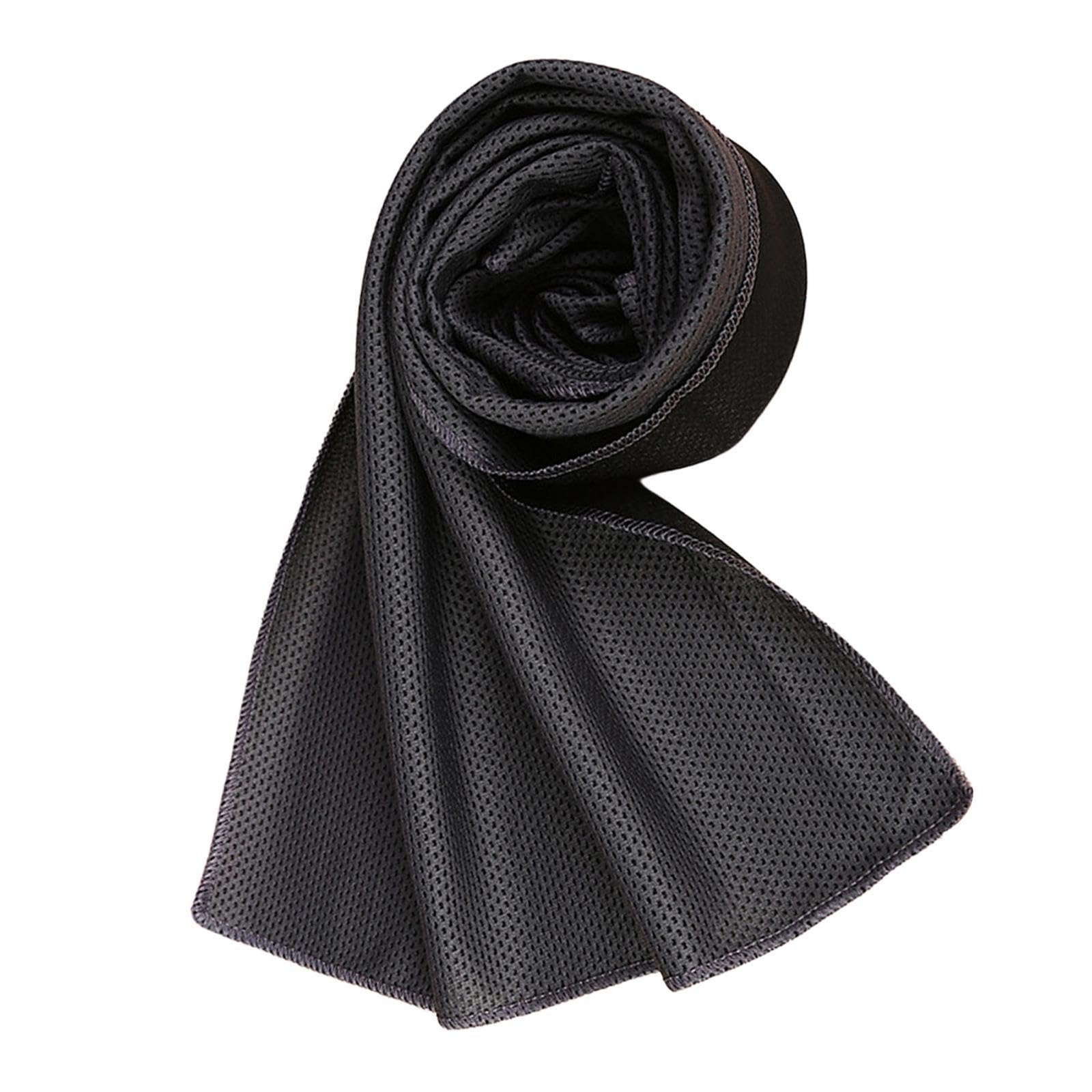 MERISHOPP®Cooling Towel Breathable Fast Drying Ice Towel for Exercise Hot Weather Dark Gray|Sporting Goods | Fitness Running & Yoga | Fitness Equipment & Gear |Gym Towels|1x Cooling Towel-image-13
