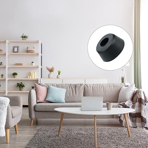 Miniatura 3 de METALLIXITY Pies de goma para parachoques (0.984 x 0.472 in0.98 x 0.47 pulgadas), 8 unidades, almohadillas redondas para patas protectoras de suelo,