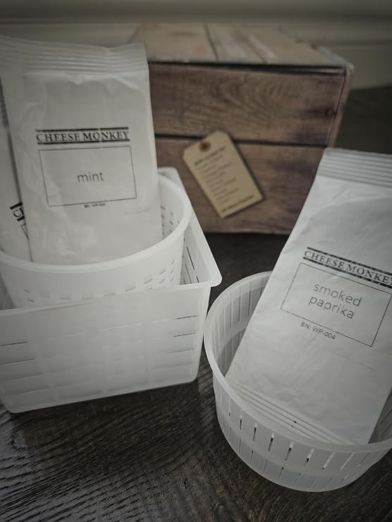 Cheese Making Kit - Make 30 Different Artisan Cheeses Basket (Pack of 2)