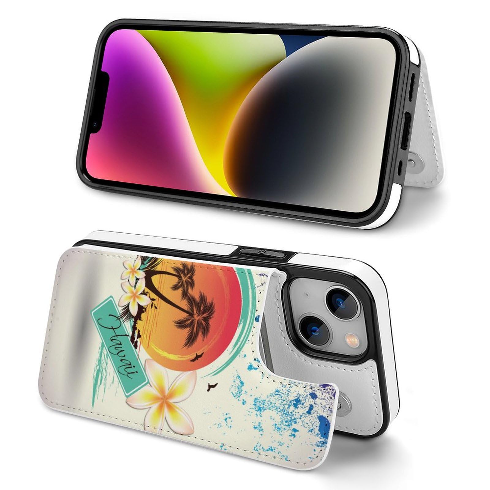 Amazon.co.jp: iPhone 13 Pro ケース 手帳型 砂浜 海 ハワイ