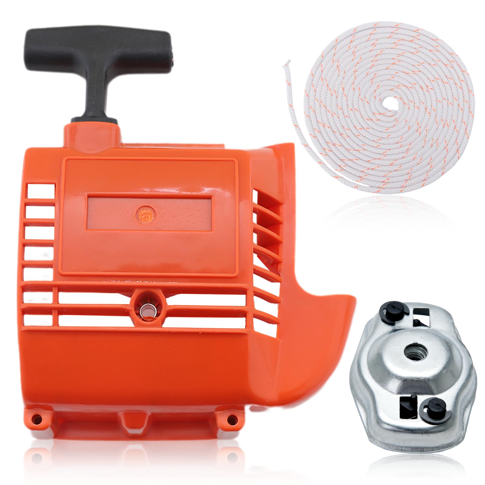 Avviamento a strappo per Husqvarna 123 322 223L 325 323 326 e 327, avviamento con manopola rotante, cordino di avviamento, ricambio per OEM 503852807 503852804