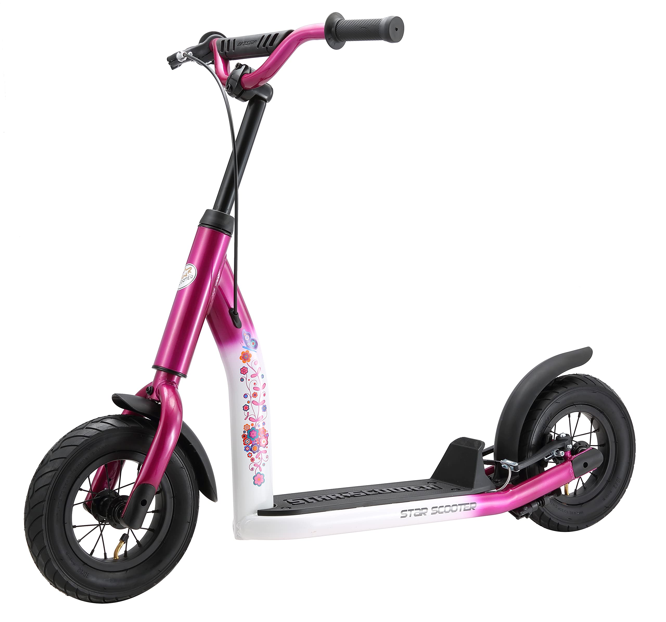 STAR SCOOTER Patinete Infantil 2 Ruedas a Partir de 5 años | Kick Scooter 10" neumáticos, Ajustable en Altura para niñas y niños