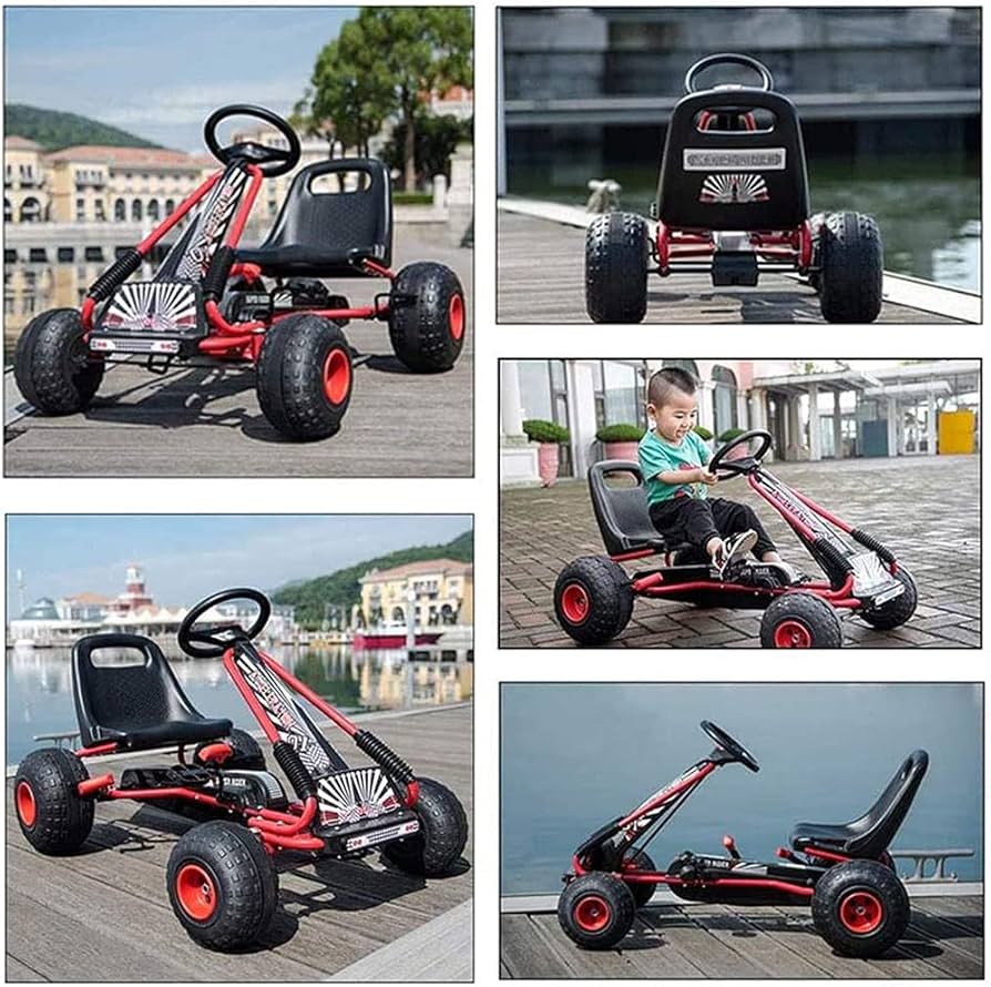 Amazon.co.jp: のアップグレード 四輪バギーゴーカート乗用玩具 足こぎ