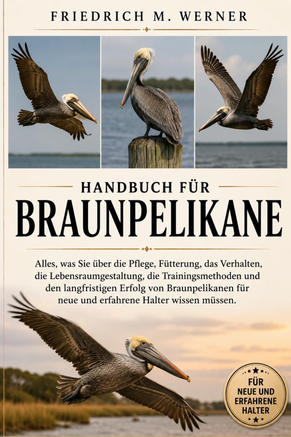 Handbuch für Braunpelikane: Alles, was Sie über die Pflege, Fütterung, das Verhalten, die Lebensraumgestaltung, die Trainingsmethoden und den ... für neue und erfahrene Halter wissen müssen.