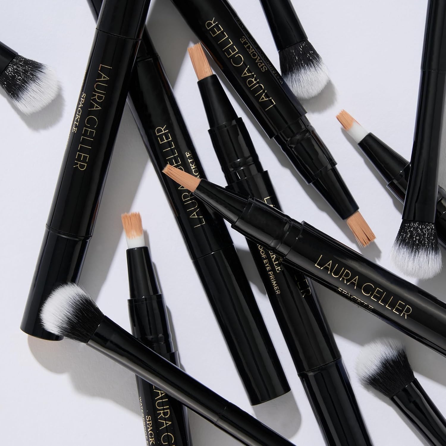 LAURA GELLER NEW YORK Waterproof Eye Spackle Eye Shadow Primer (Universal) - Langanhaltender Lidschatten-Primer zur Aufhellung der Haut und Reduzierung des Auftretens feiner Linien