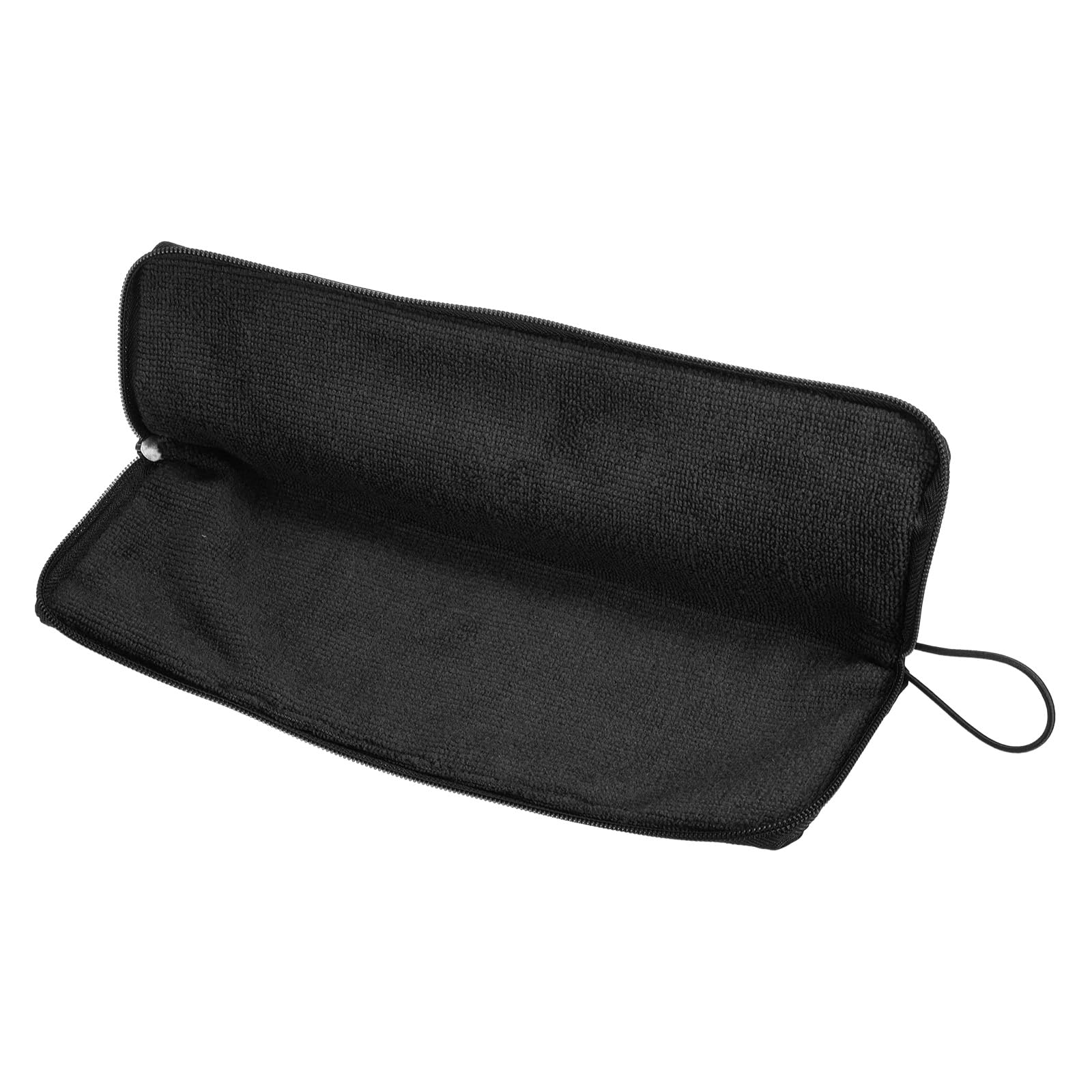 QUARKZMAN Etui na deszczowe parasole 30 x 10 cm Odwracalna osłona na składany parasol z ultralekkiej włókniny, przenośne i wodoodporne etui na podróże, do domu i na zewnątrz, czarne