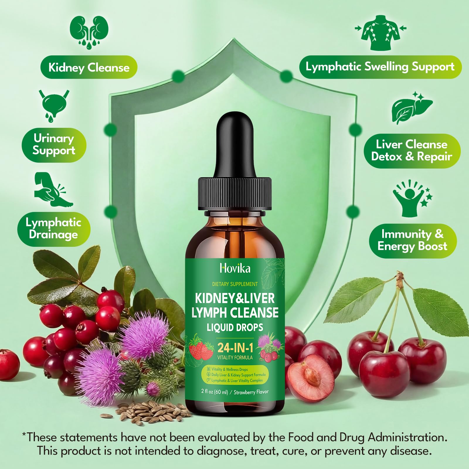 24-in-1 Kidney & Liver, Lymph Support Supplement Drops, 2 FL Oz — Amazon image 5