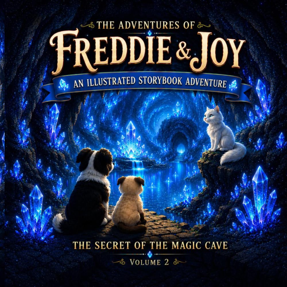 The Adventures of Freddie and Joy: The Secret of the Magic Cave: An Illustrated Storybook Adventure: 2 (Freddie and Joy Illustrated Storybook)