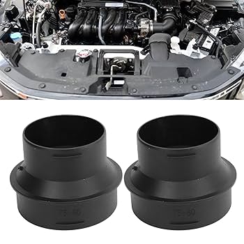 Adjustable Parking Heater Adapter Tube Connector For Webasto Heaters 60 To 75MM Ducting Pipe Joiner Connector ABS Plastic Easy Installation HighTemperature Air