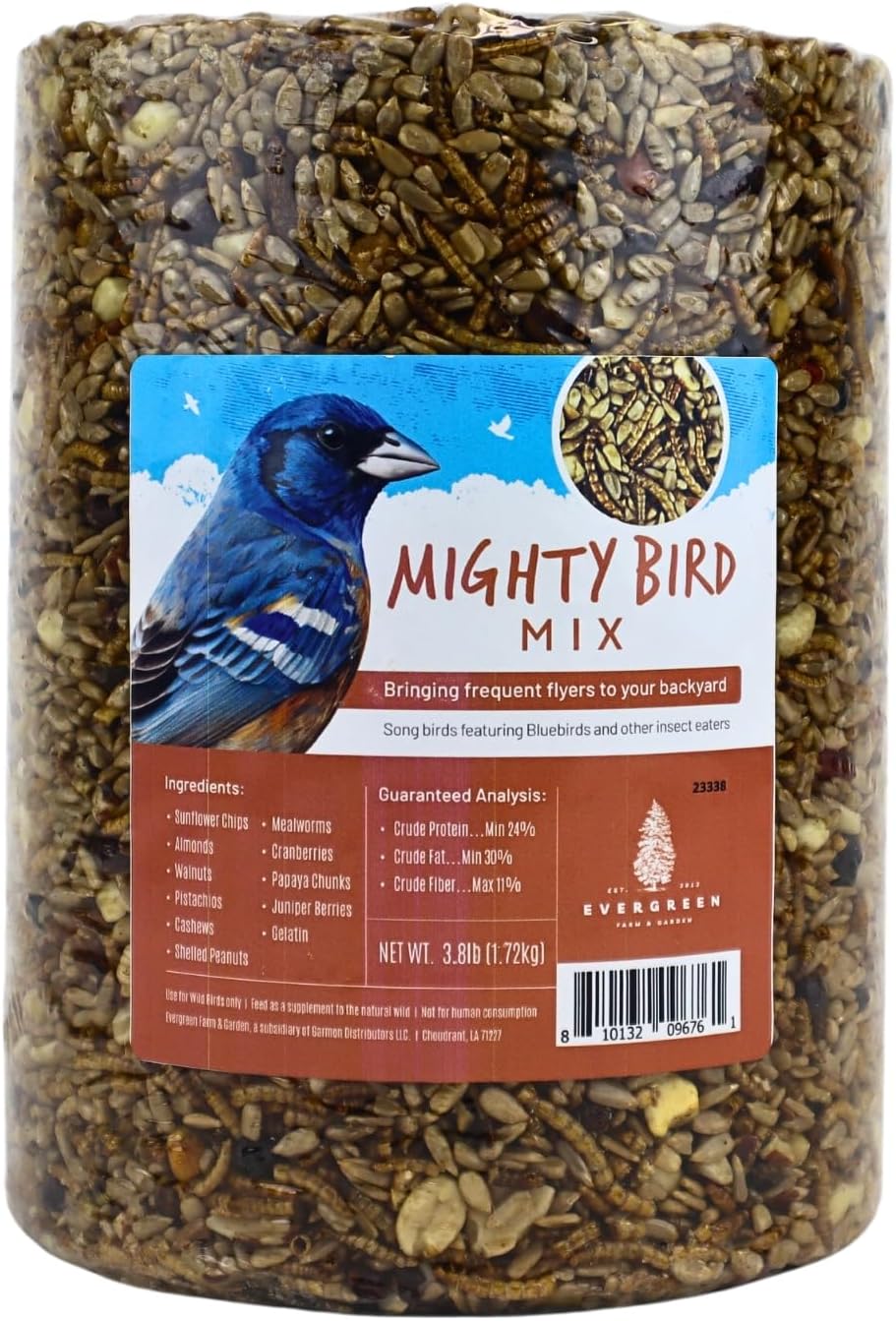 Evergreen Farm and Garden Birdseed Cylinders with Hole