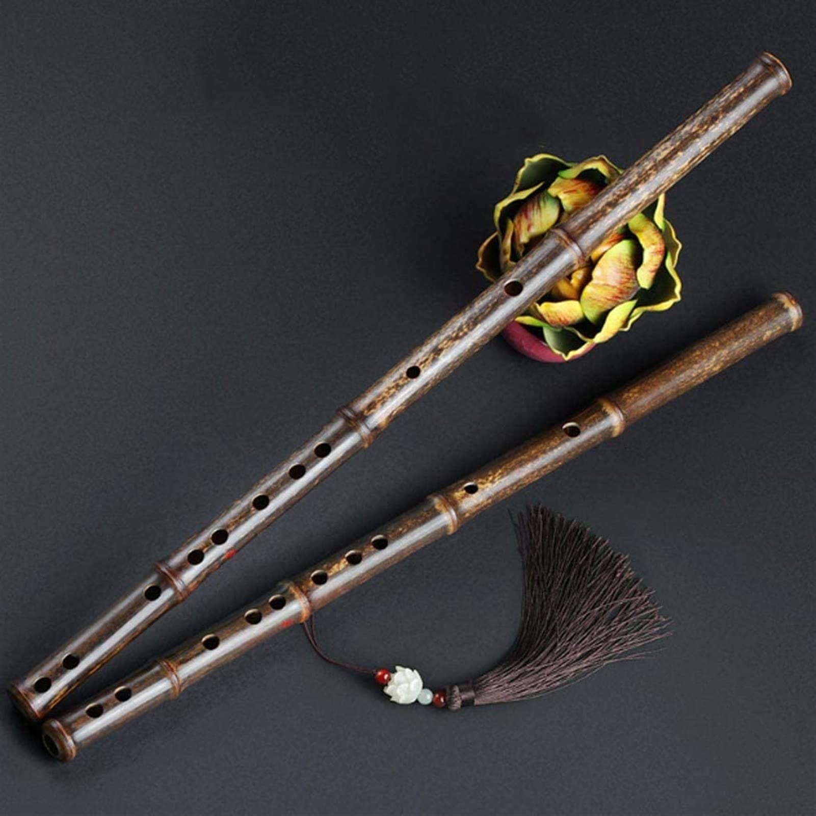Flauta China Instrumento musical de flauta de bambú Examen de desempeño profesional for adultos y niños principiantes for hacer que la flauta sea fácil de jugar. (Size : E Tone)