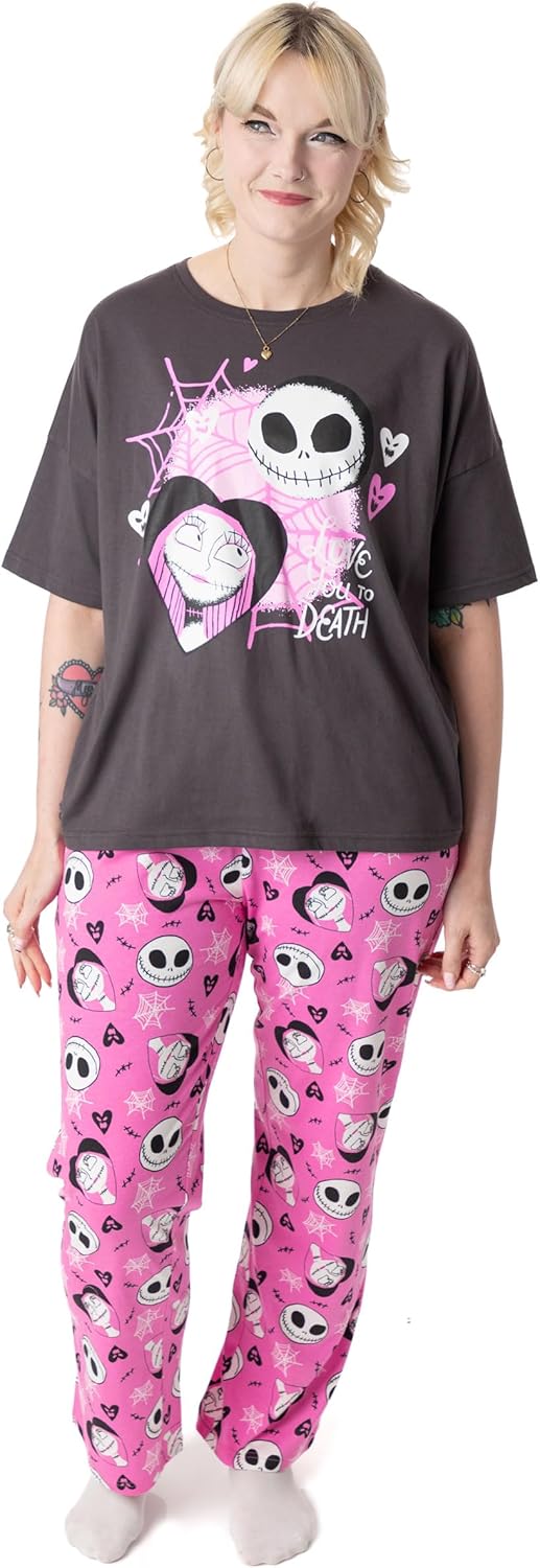 Disney The Nightmare Before Christmas Womens Pyjama Set