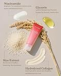 Dewyhour Collagène et Rice Wrapping de nuit Masque visage hydratant : Collagen Masque, Masque Peel Off hydrolysé pour peau glamour, élasticité & Hydratant, extrait de riz, soin de la peau coréen,2.53 FL.OZ