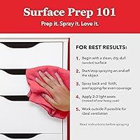 Vista 3 de Krylon K05562007 COLORmaxx Acabado transparente acrílico para uso en interiores y exteriores, color cristal satinado, 11 onzas (paquete de 1)