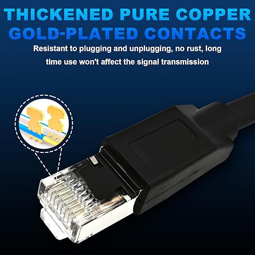 Cable Ethernet Industrial M12 8 Pin X Code a RJ45 CAT6A 2M miniatura 6