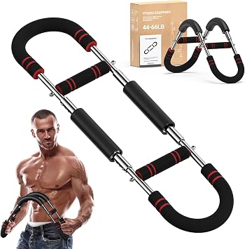 Twist Arm Trainer, Adjustable Chest Workout Equipment, Arm Trainer for Men Women, Shoulder Muscle Training