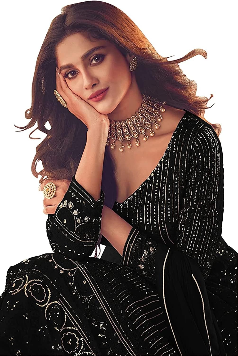 Ready to Wear Indian Pakistani Eid Special Party/Ethnic wear Wedding/Partywear Designer Style Anarkali Suit for Women