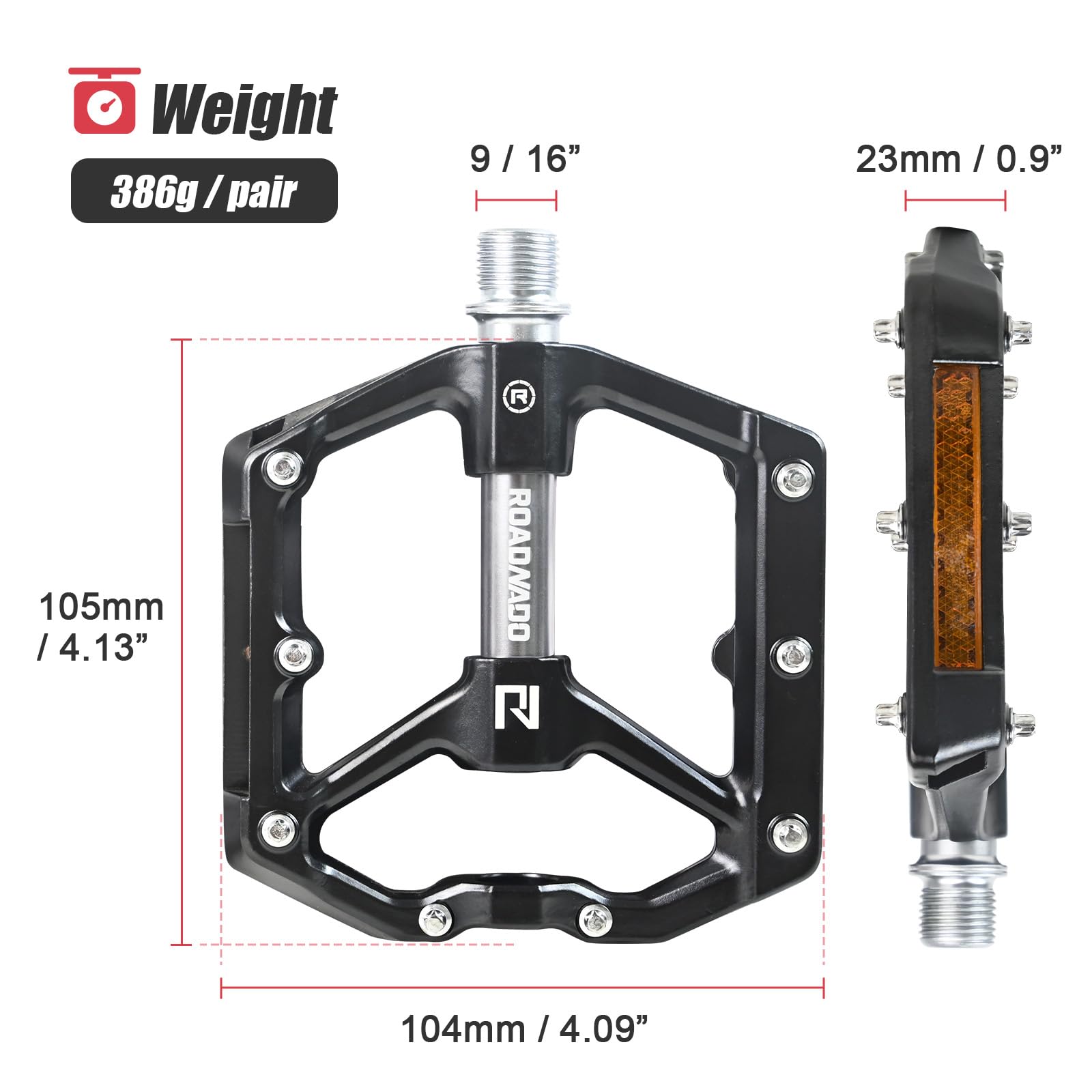 自転車用フラットペダル　RINDOW 自転車用フラットペダル RINDOW 楽天市場】【8月1日限定