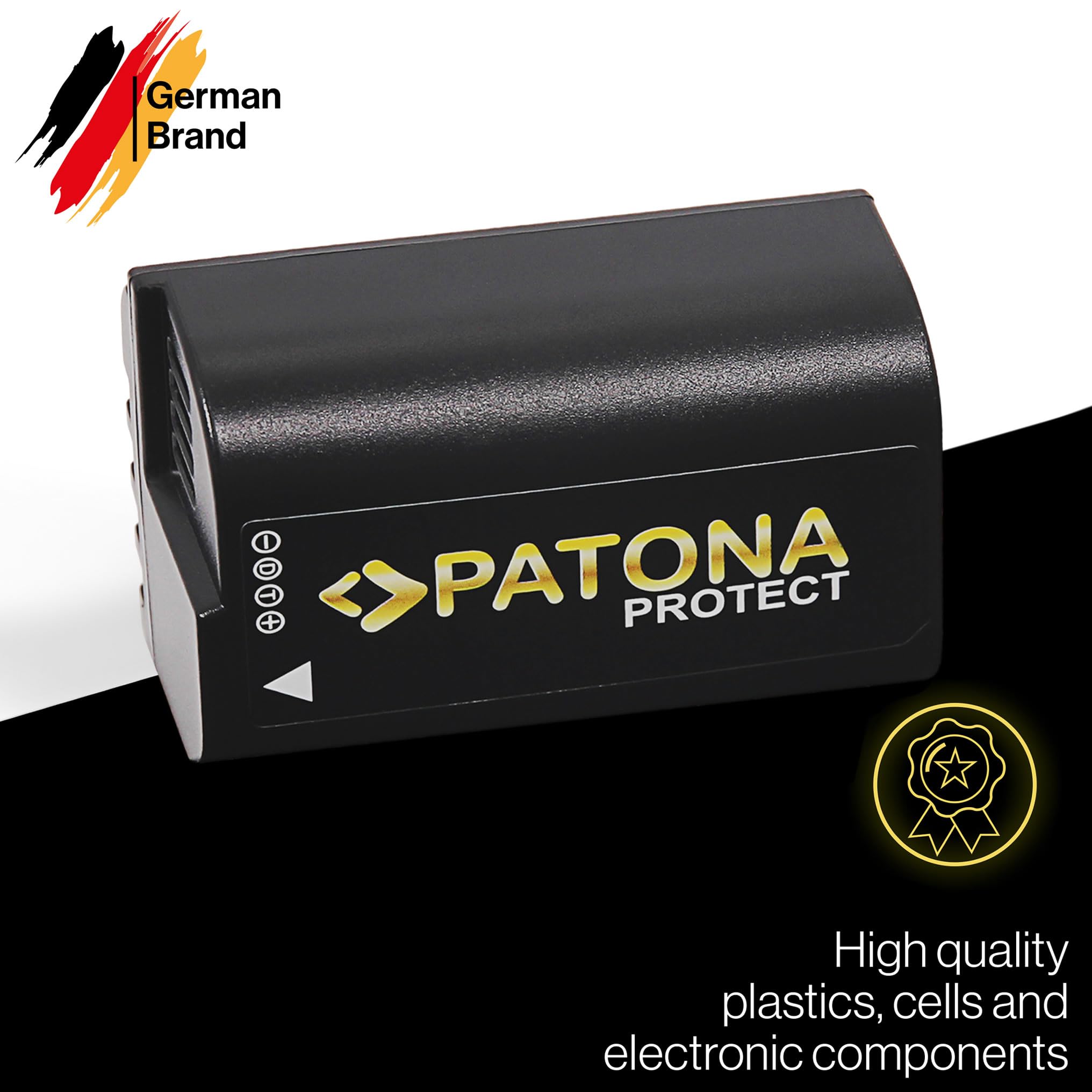 PATONA Chargeur LCD USB-C + 2X Protect Batterie DMW-BLK22 2600mAh – pour Panasonic Lumix S5 II/IIX S5 S9 G9 II GH7 GH6 GH5 – Set Complet avec capteur NTC