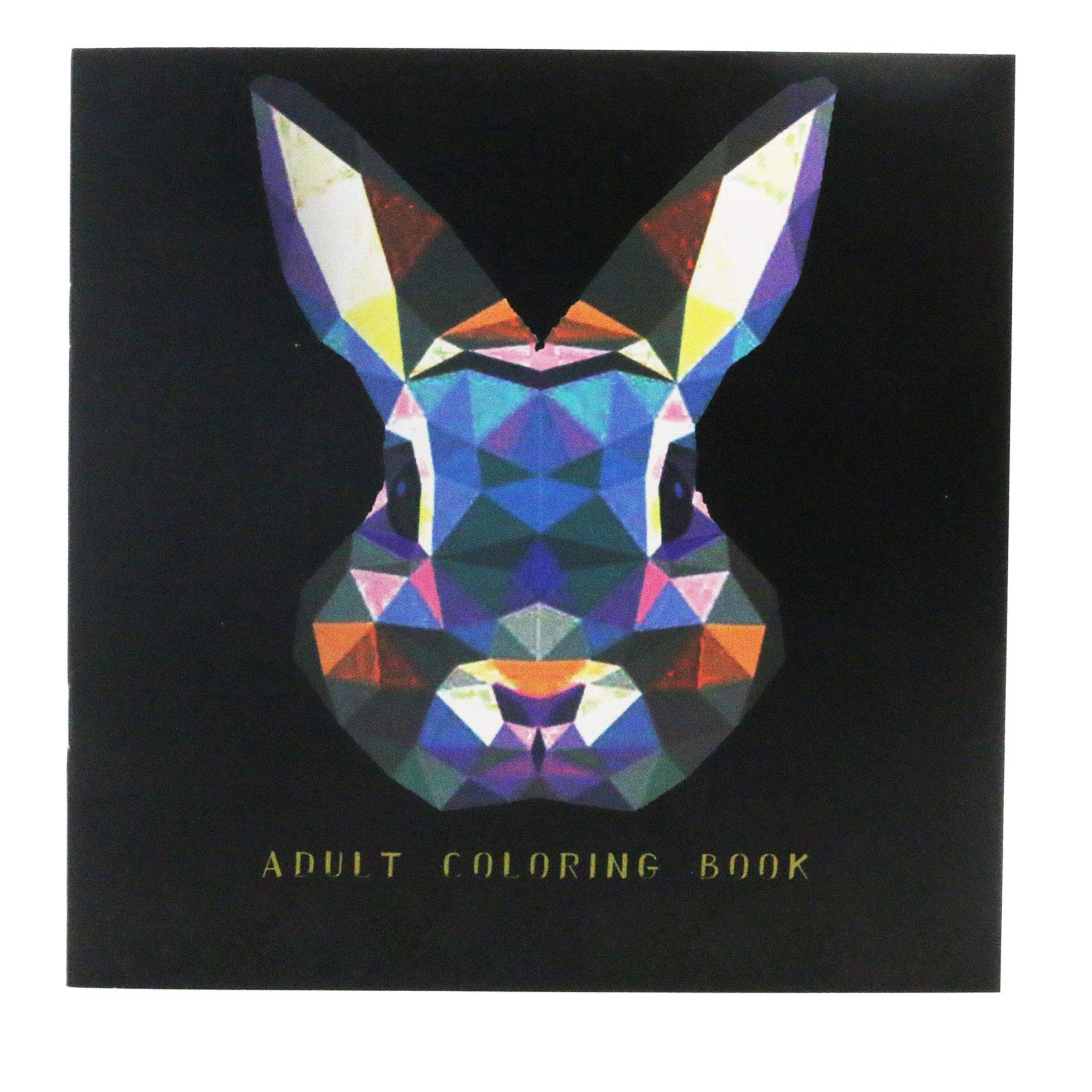 Small Tiny Adult Coloring Book - 10 Sheets Animals Patterns Fun for Anxiety,Stress Relieving & Relaxing (For Colored Pencils, NOT Markers) for Women,Men and Beginners