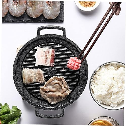Miniatura 3 de 1 Unidades Parrilla Pescado Barbacoa Asador Estufa de Camping Parrilla de servir Sartén para el hogar Utensilios para hornear Metal Asado Estufa