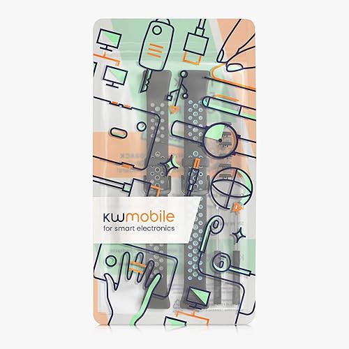 Miniatura 7 de kwmobile Correas de reloj compatibles con Huawei Band 6 - Juego de 2 correas de silicona de repuesto - NegroRojo