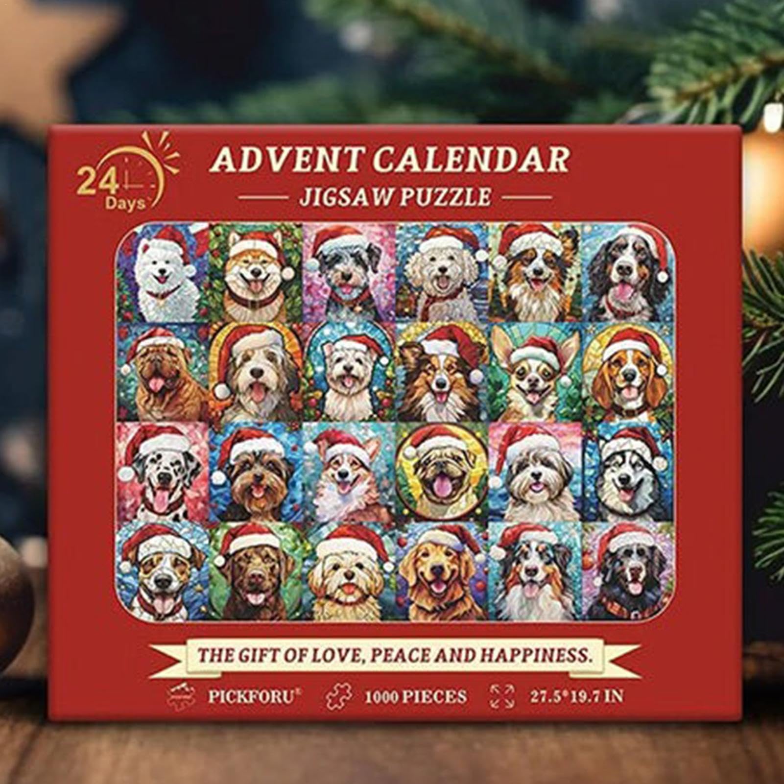 Calendario dell'Avvento 2024 - Puzzle del conto alla rovescia