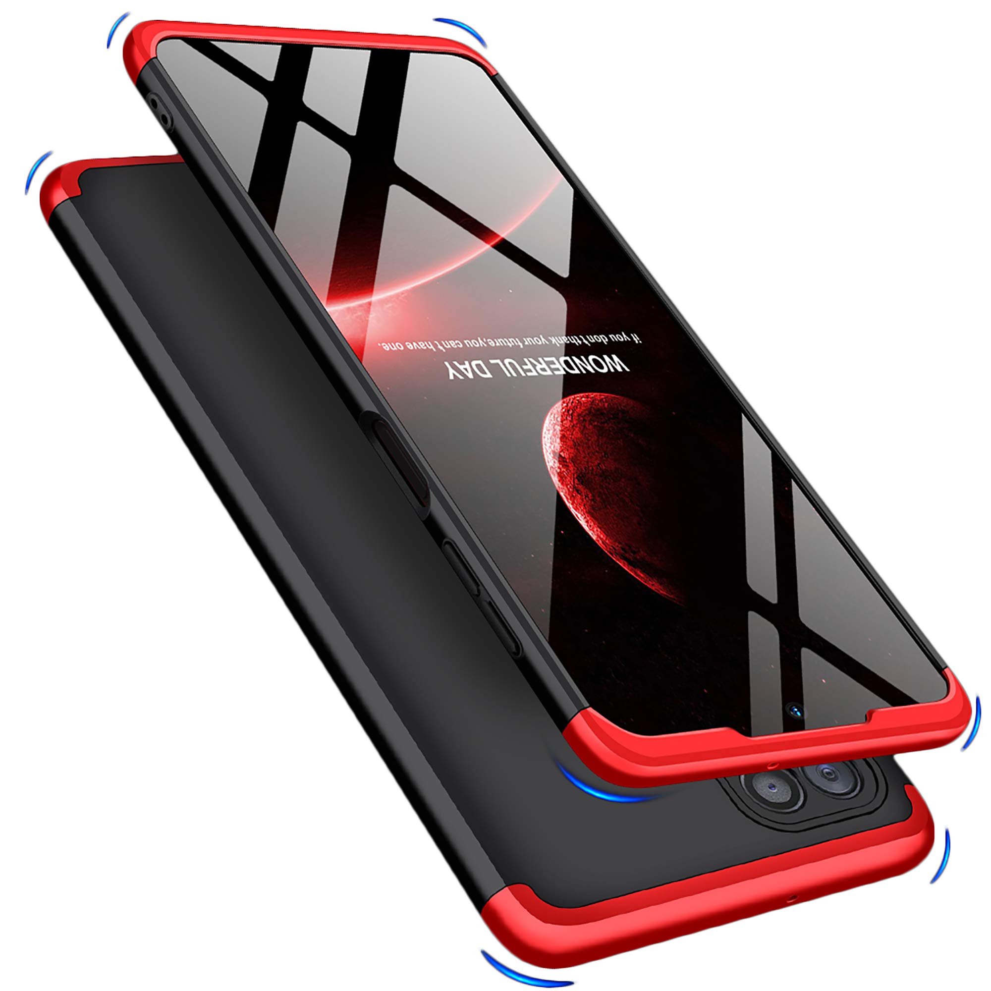 KAPA Polycarbonate Double Dip Full 360 Protection Back Cover Case for Samsung Galaxy F62 (Red,Black) (B091Q627PG) Amazon Price History, Amazon Price Tracker